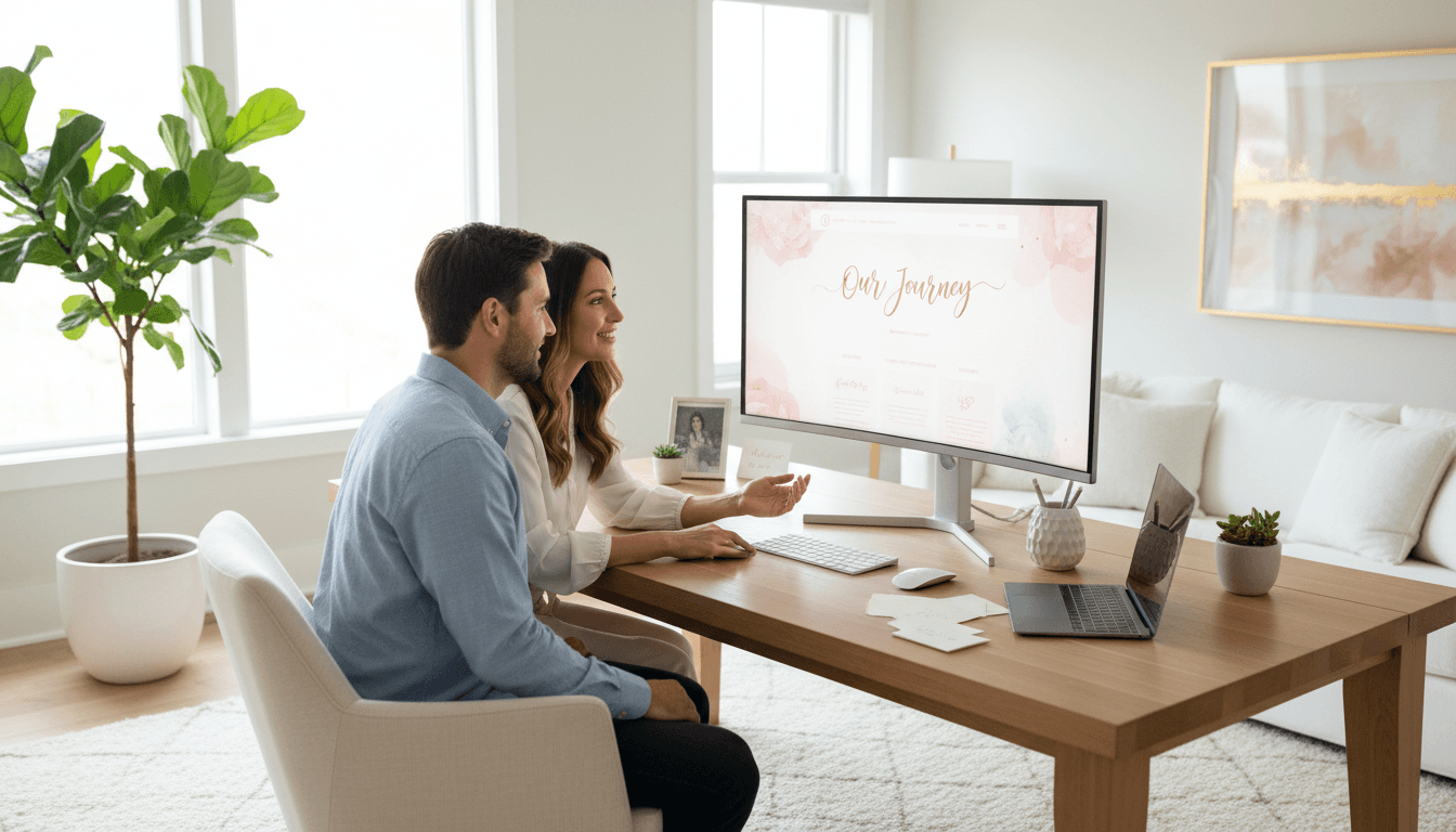 Alex and Gisel, founders of MainStreet Digital, in their home office in Liberal, Kansas